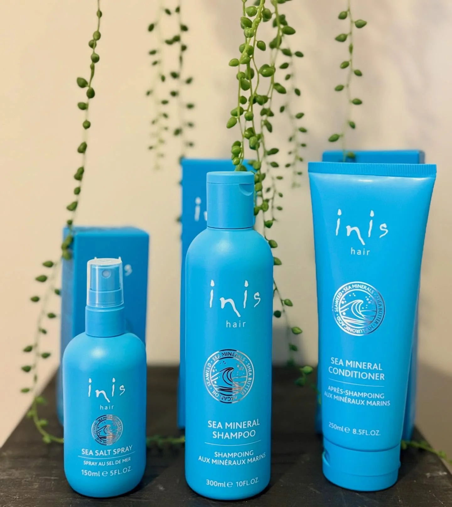 Introducing inis hair @inisenergyofthesea 🌊✨
Try out the new shampoo, conditioner, and sea salt spray! 
These nutrient rich blends will leave your hair feeling refreshed and energized with the classic inis energy of the sea scent! 

#inisenergyofthe