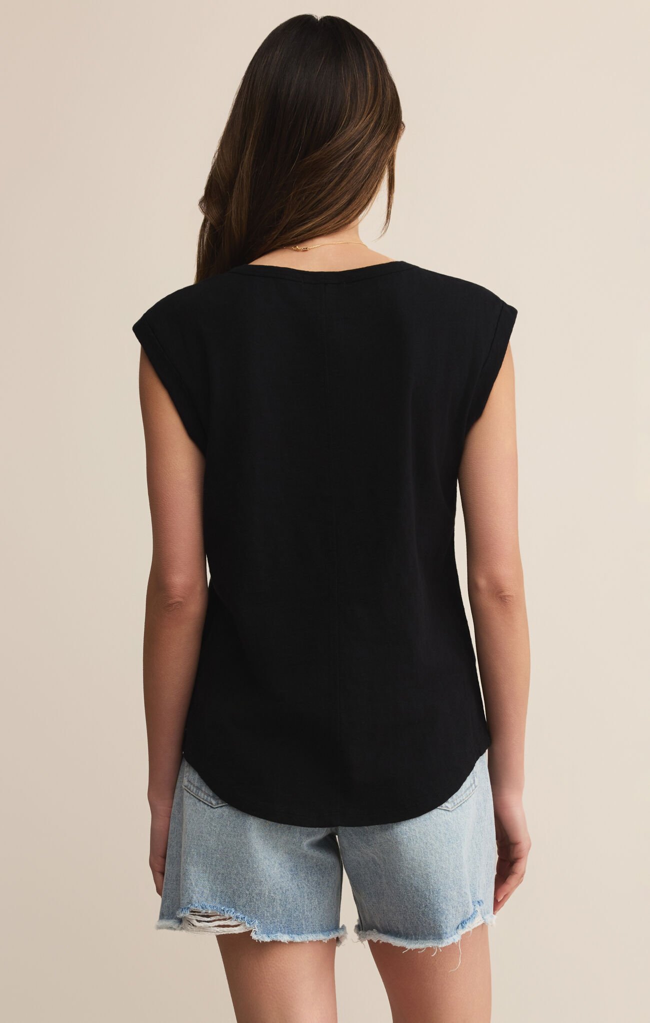 z supply per diem tee black back