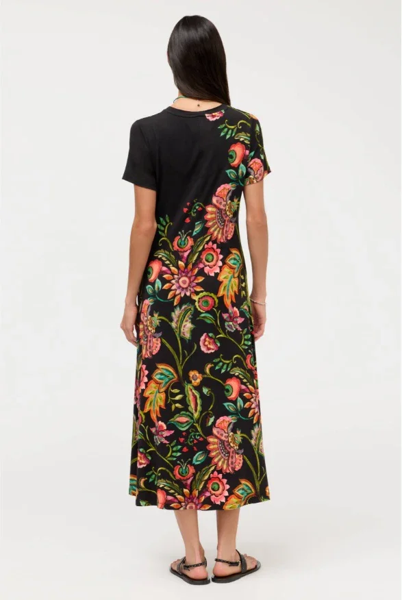 johnny was embroidered dress