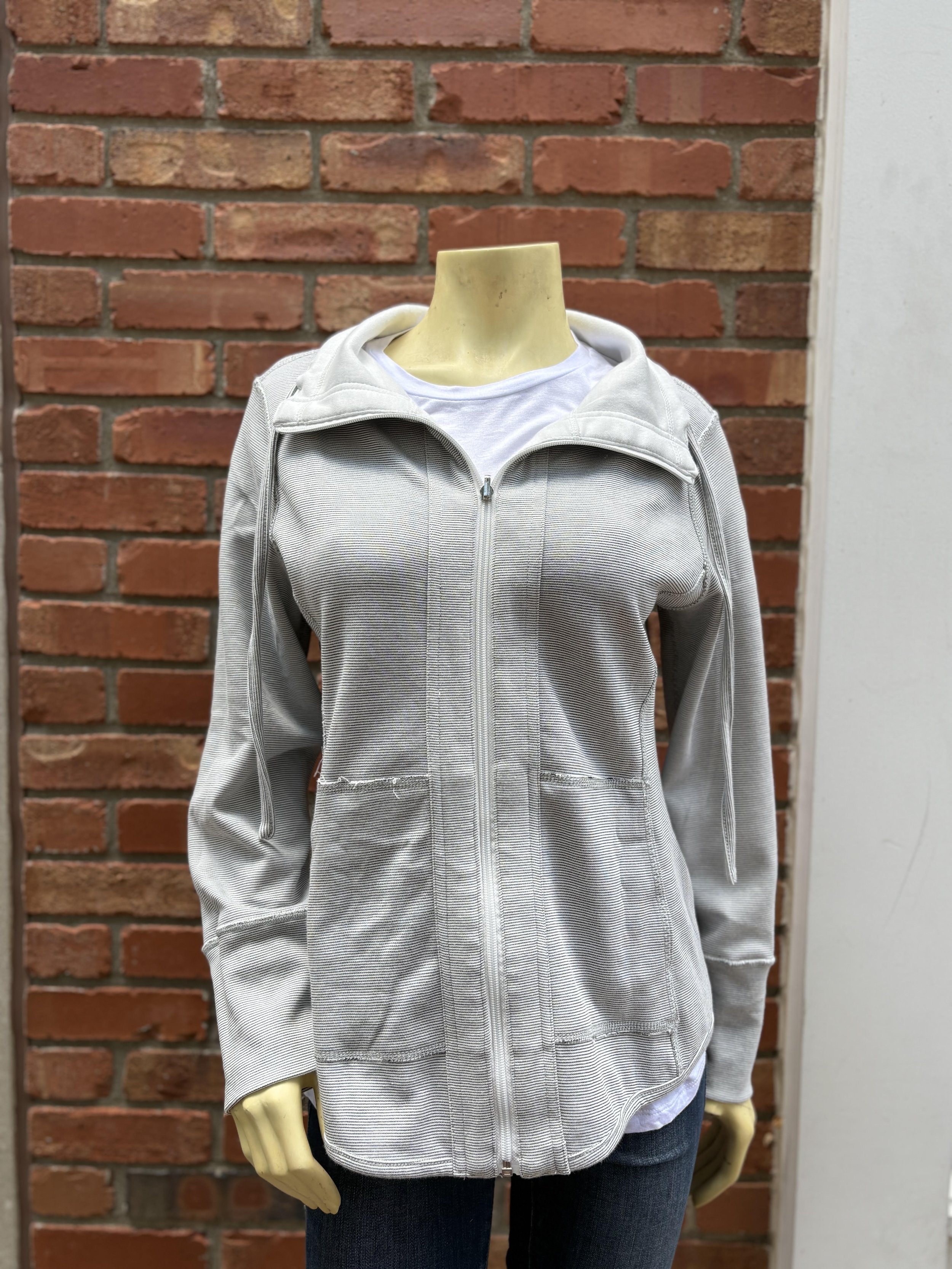 Lulu B cream reversible jacket