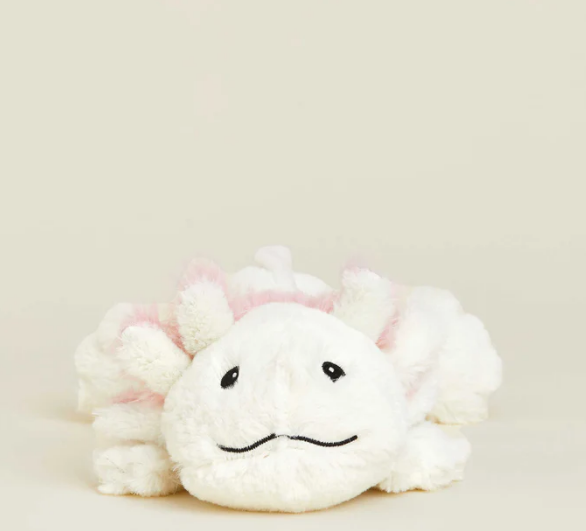 Warmies Junior White Axolotl