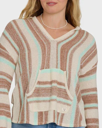 billabong hooded baja beach sweater