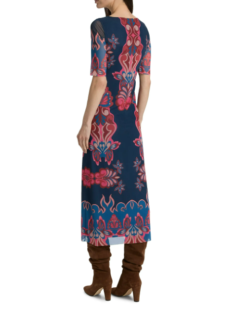 Johnny Was Maya Mesh Midi Back