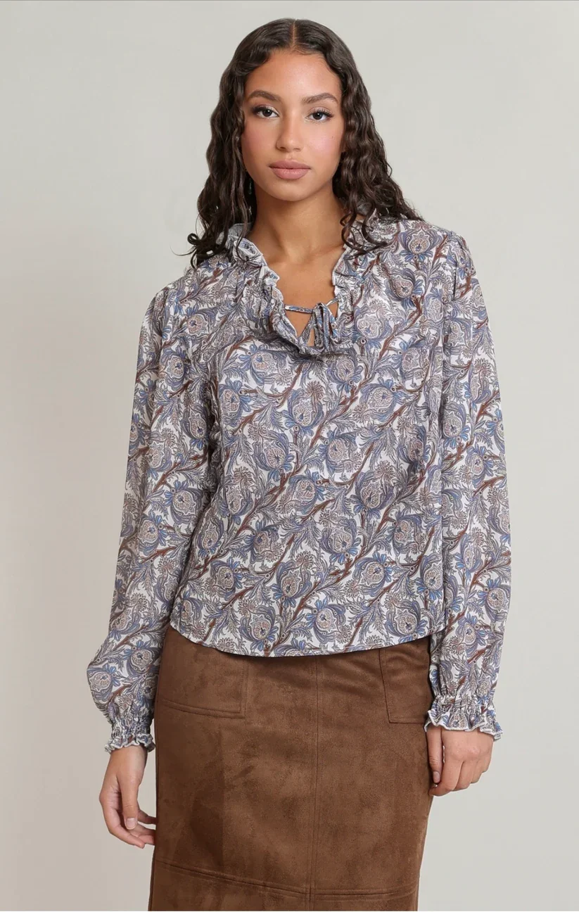 dex paisley blouse