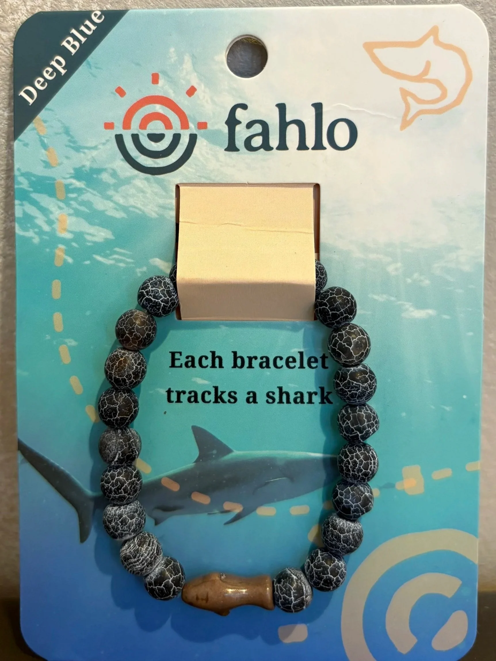 fahlo shark deep blue