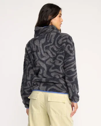 Billabong Switchback Pullover Sweatshirt- Black Sands