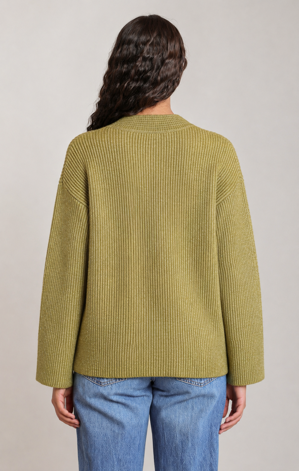 dex v neck top leaf fall