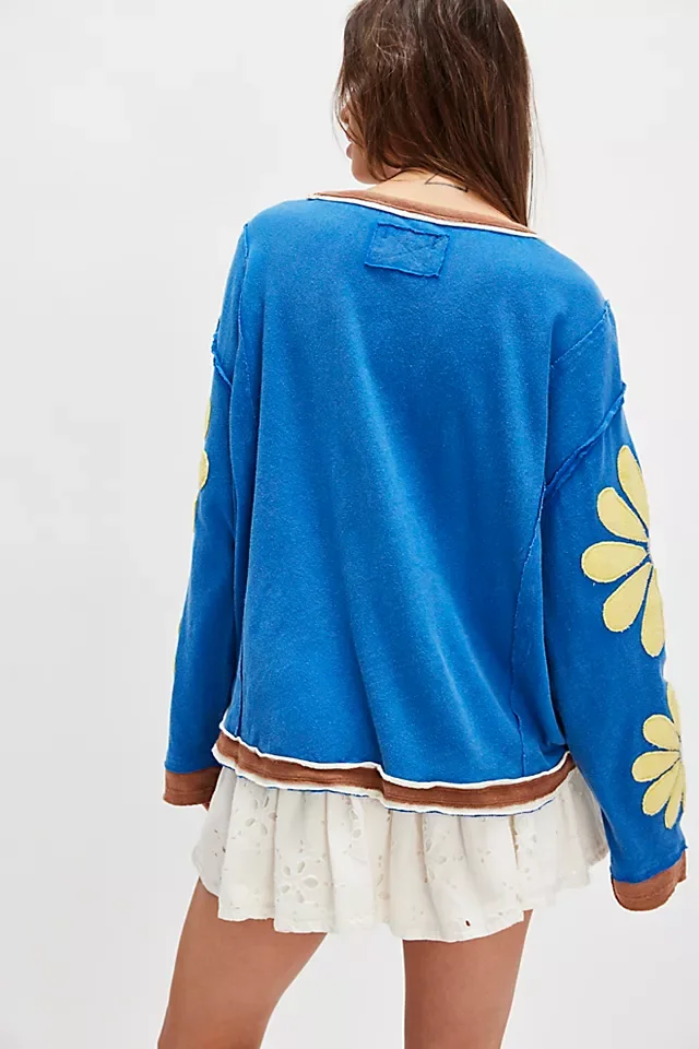 FP Top navy combo back