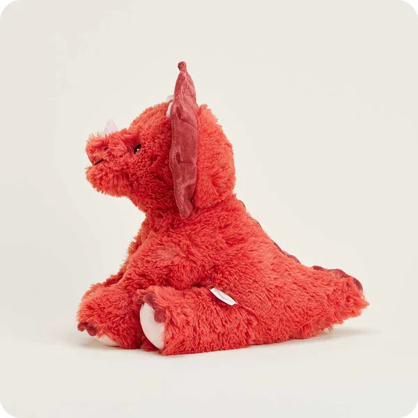 warmies triceratops red