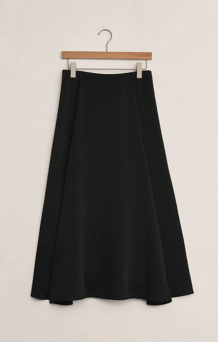Zsupply Northpointe Black Midi Skirt