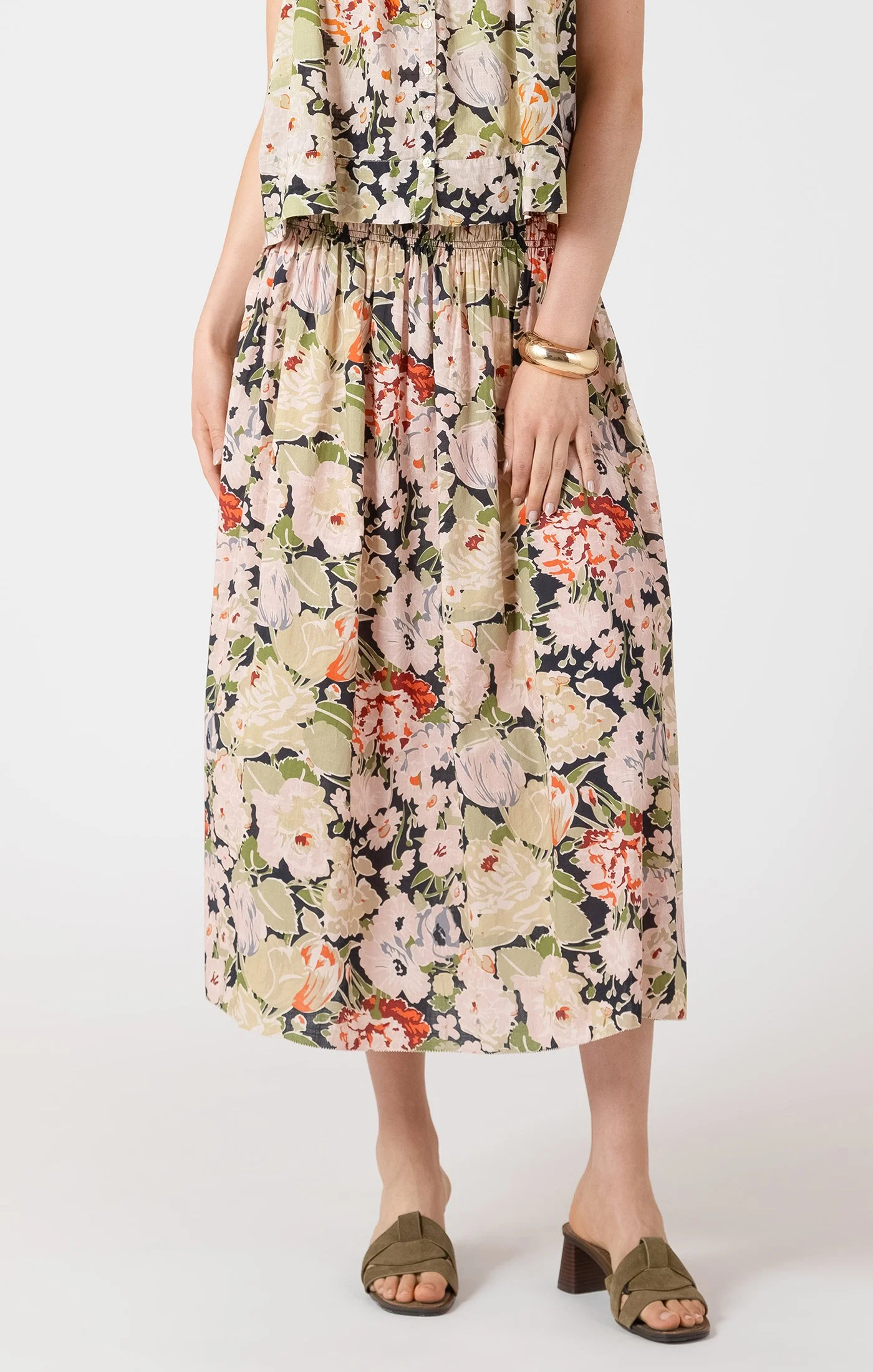Dex Vintage Rose Skirt