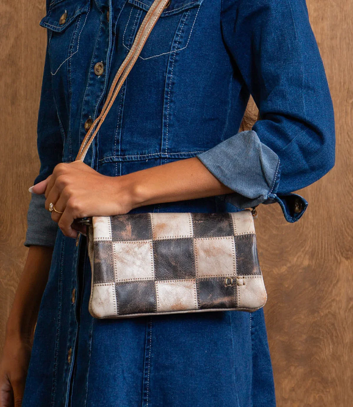 bedstu checkered bag