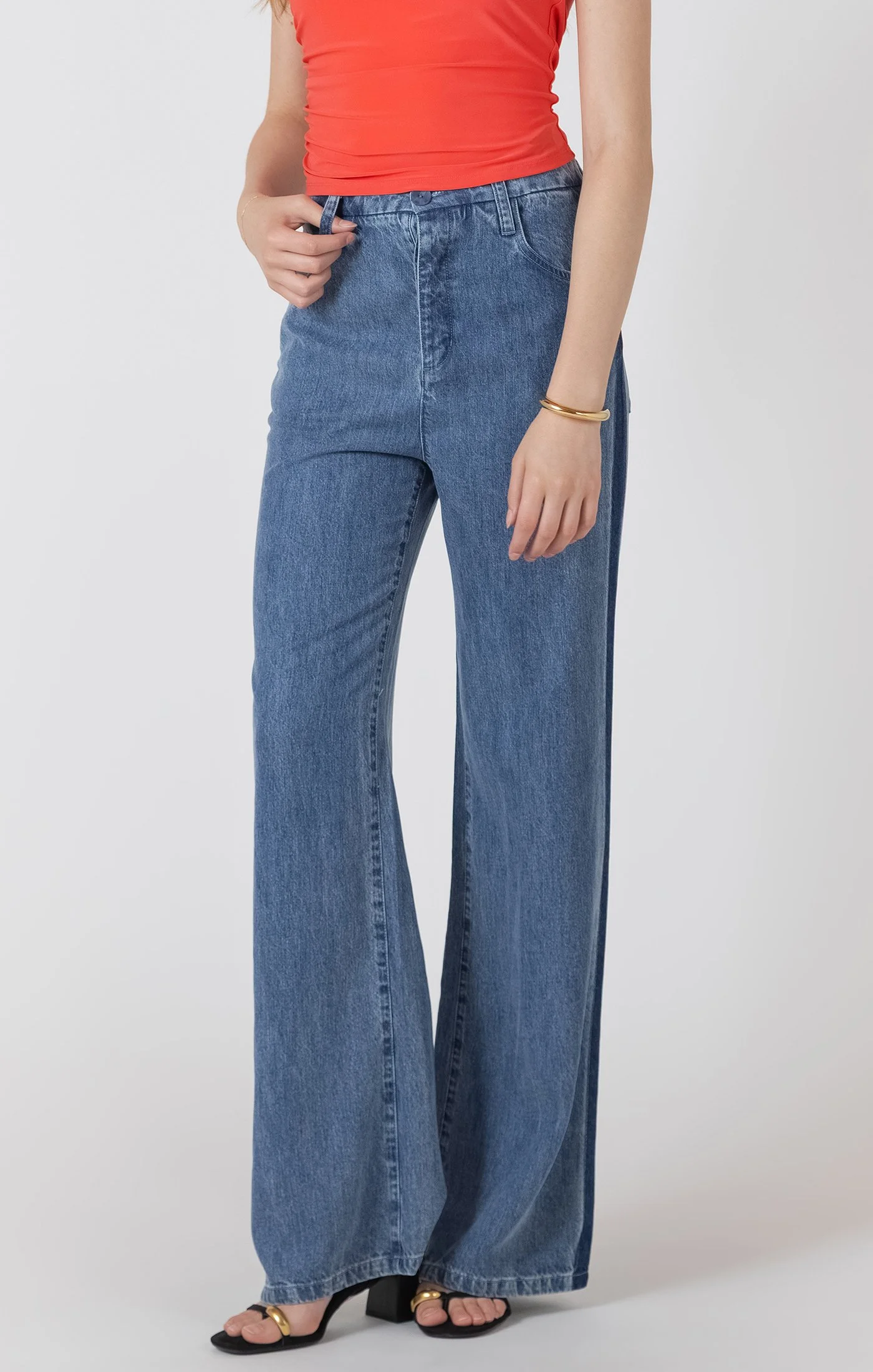 Dex Trouser contrast blue