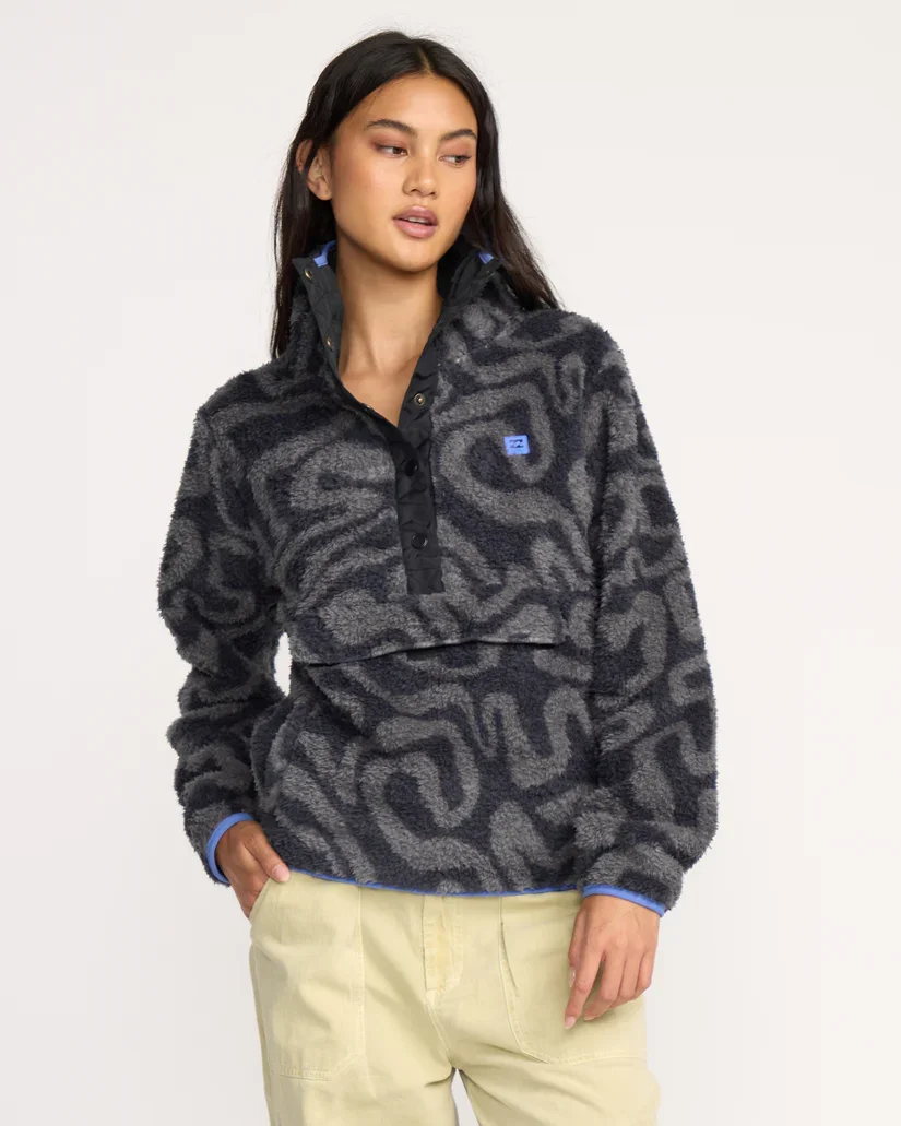 Billabong Switchback Pullover Black Sands