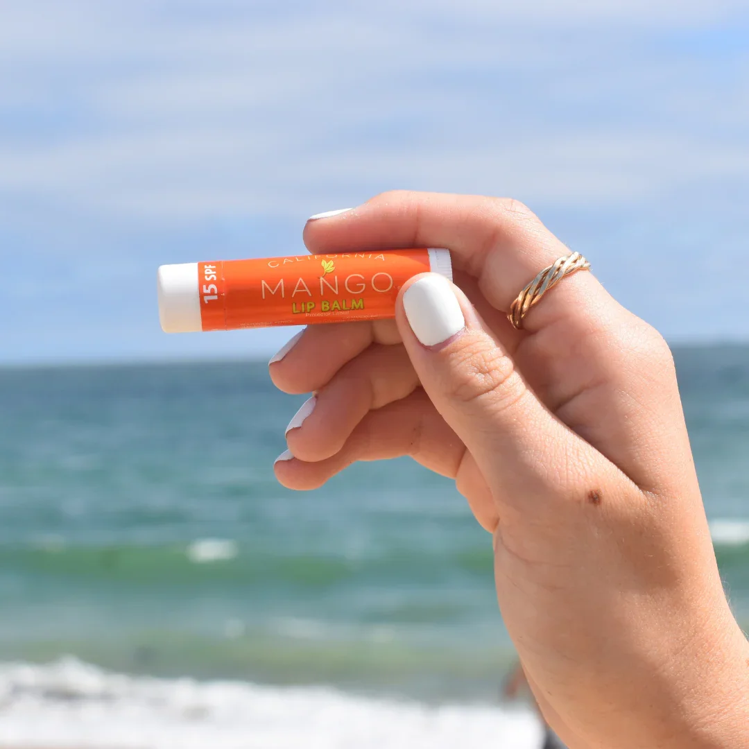 california mango skincare lip balm