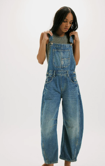 Free People Good Luck Overall
