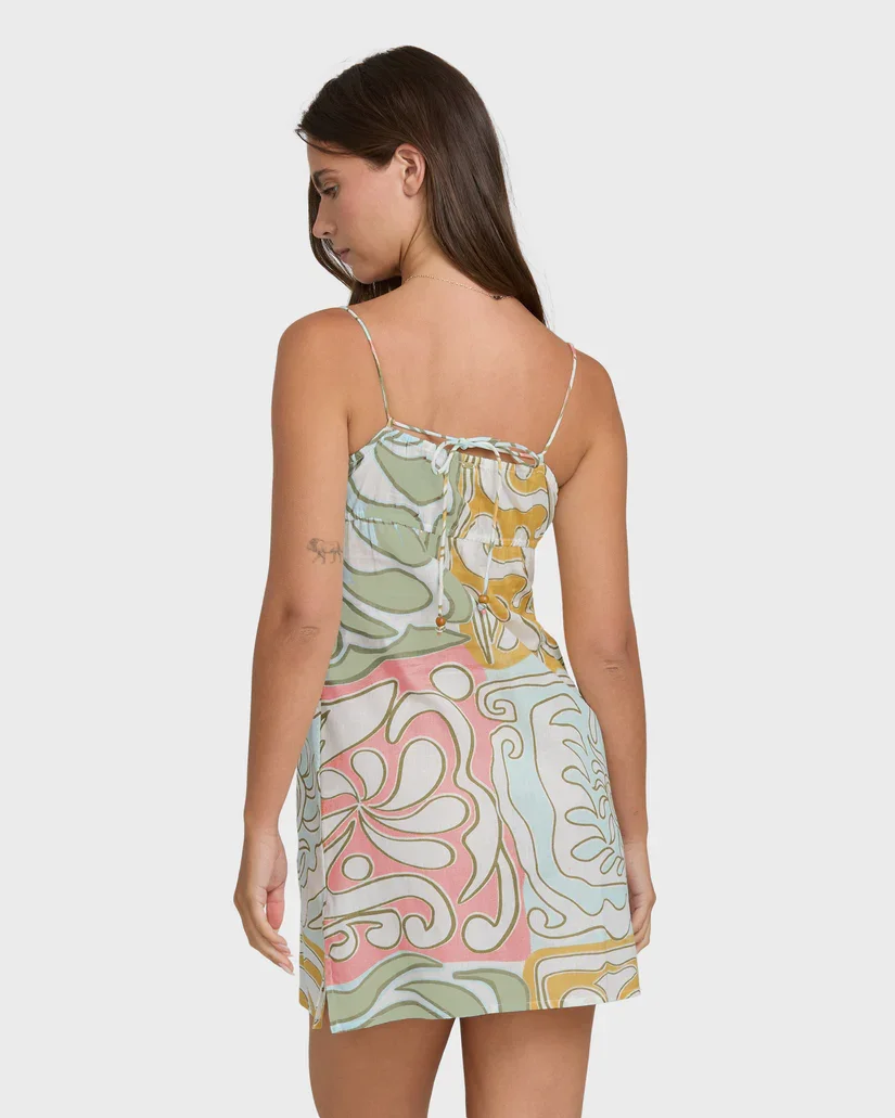 billabong so free mini dress back
