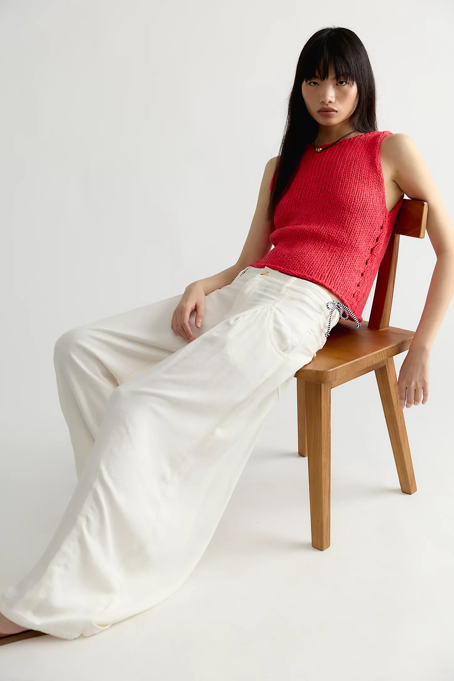Free People Opal Knit Tank- Sour Sweet