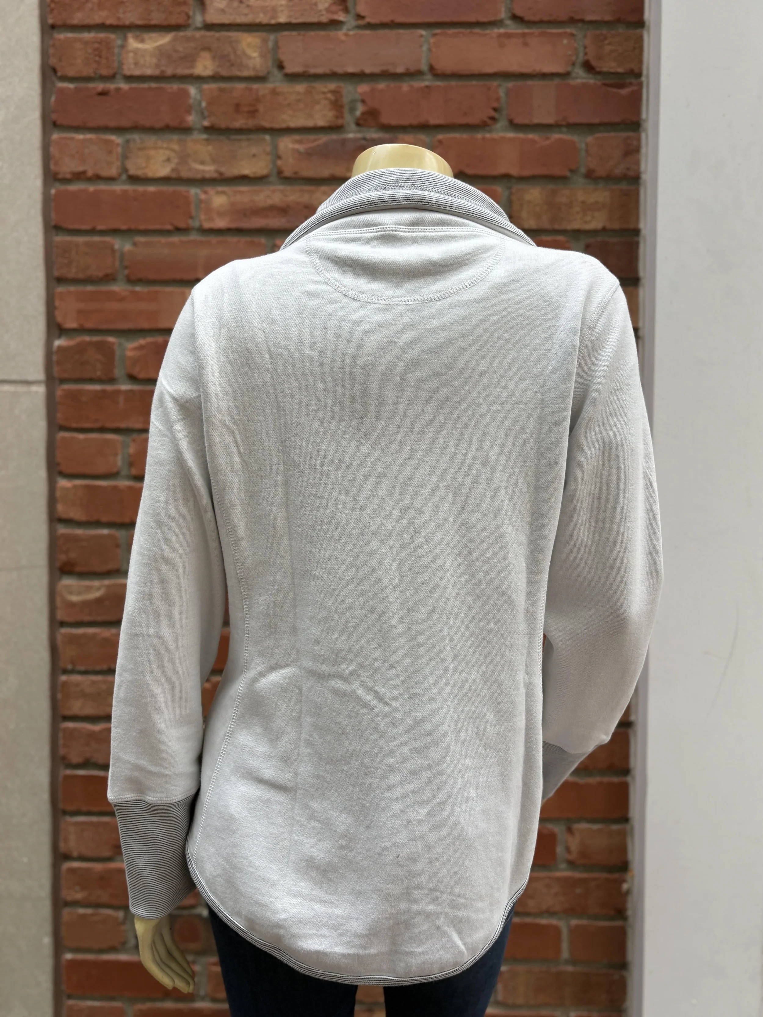 lulu b cream jacket back