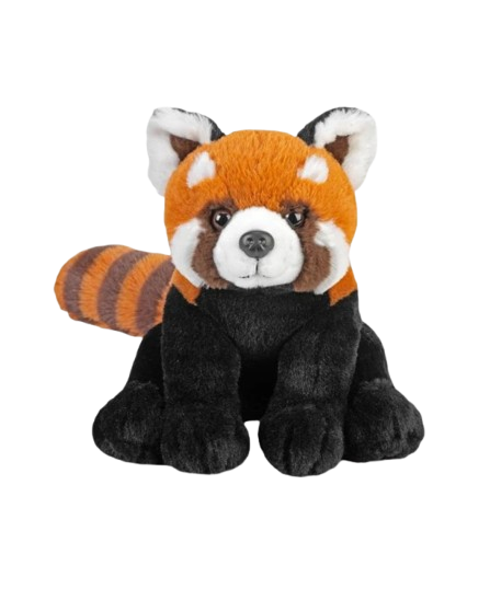 fahlo red panda plush front