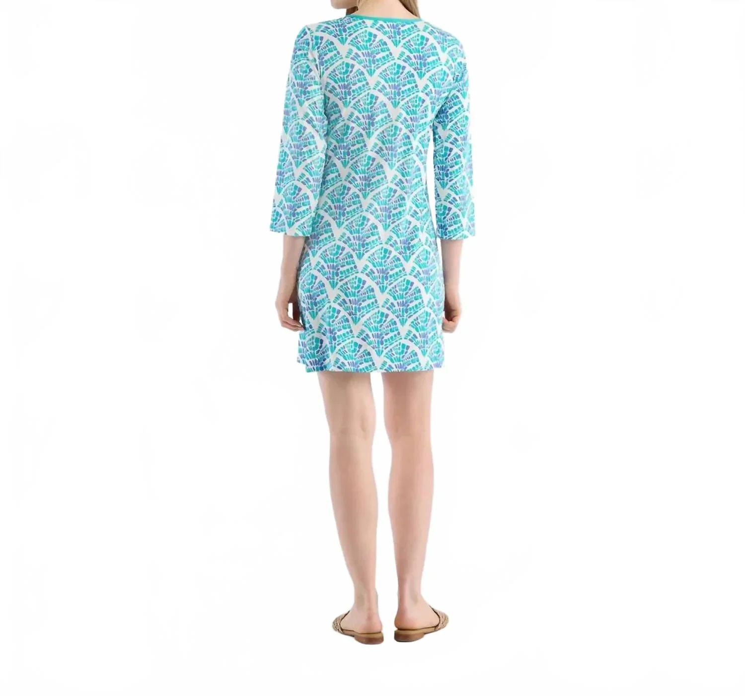 mosaic waves upf dress
