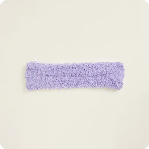 warmies curly purple neck wrap