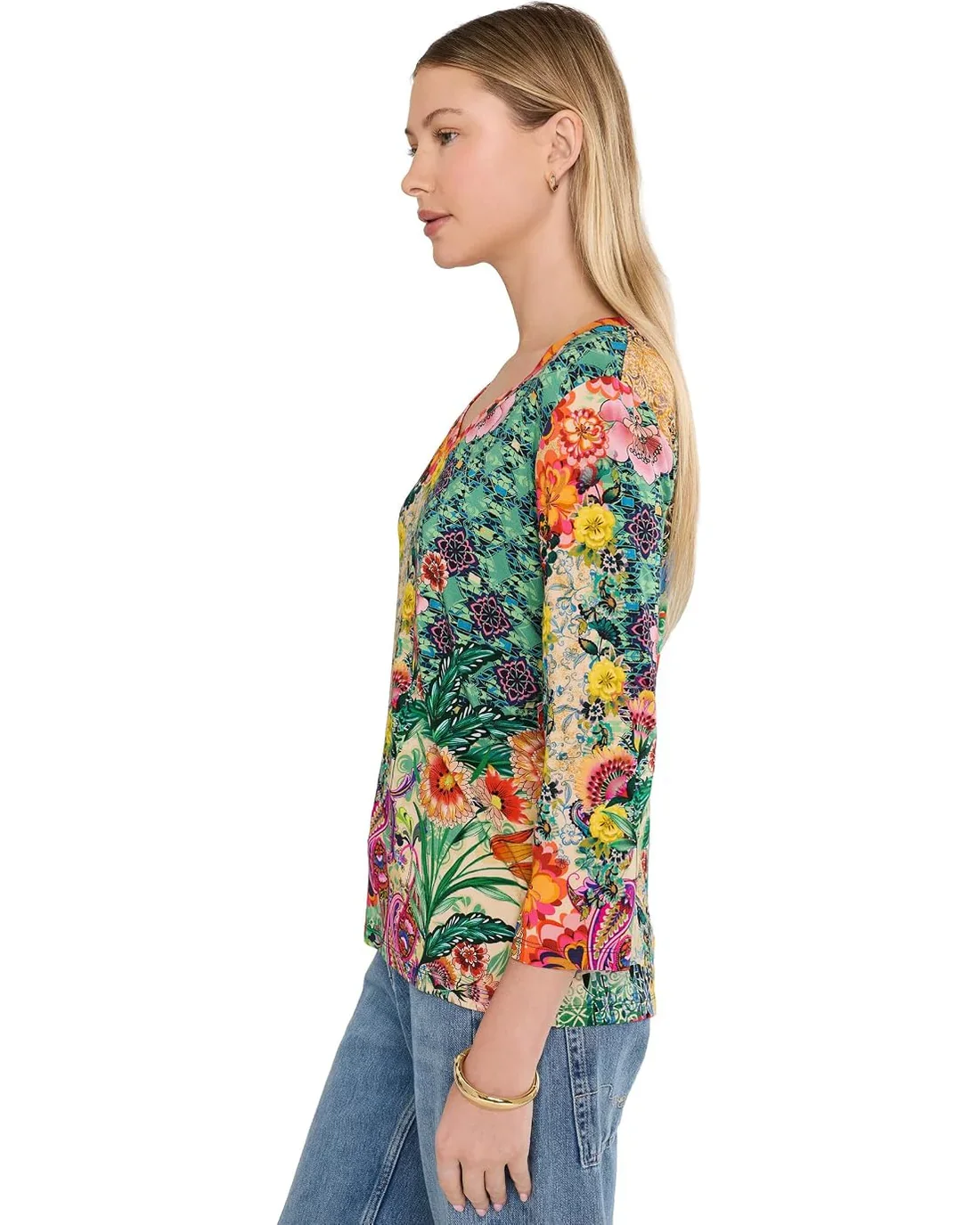 johnny was janie 3/4 sleeve