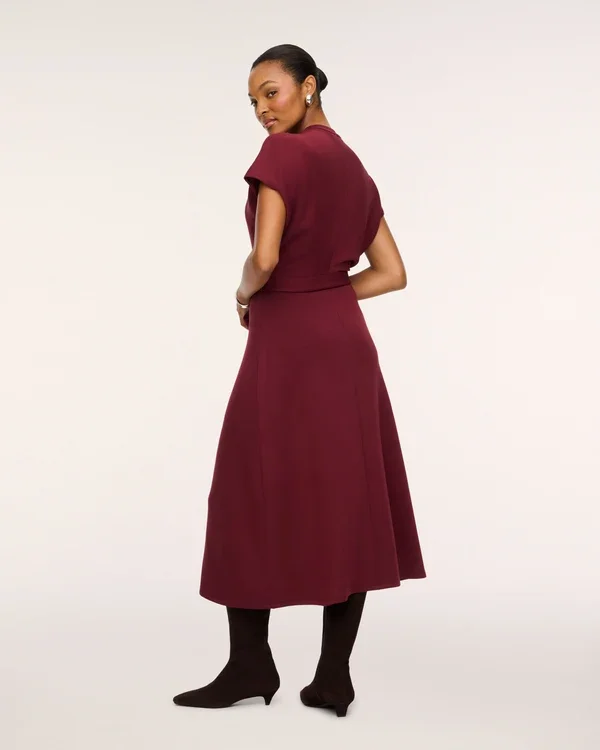 spanx vino short sleeve dress