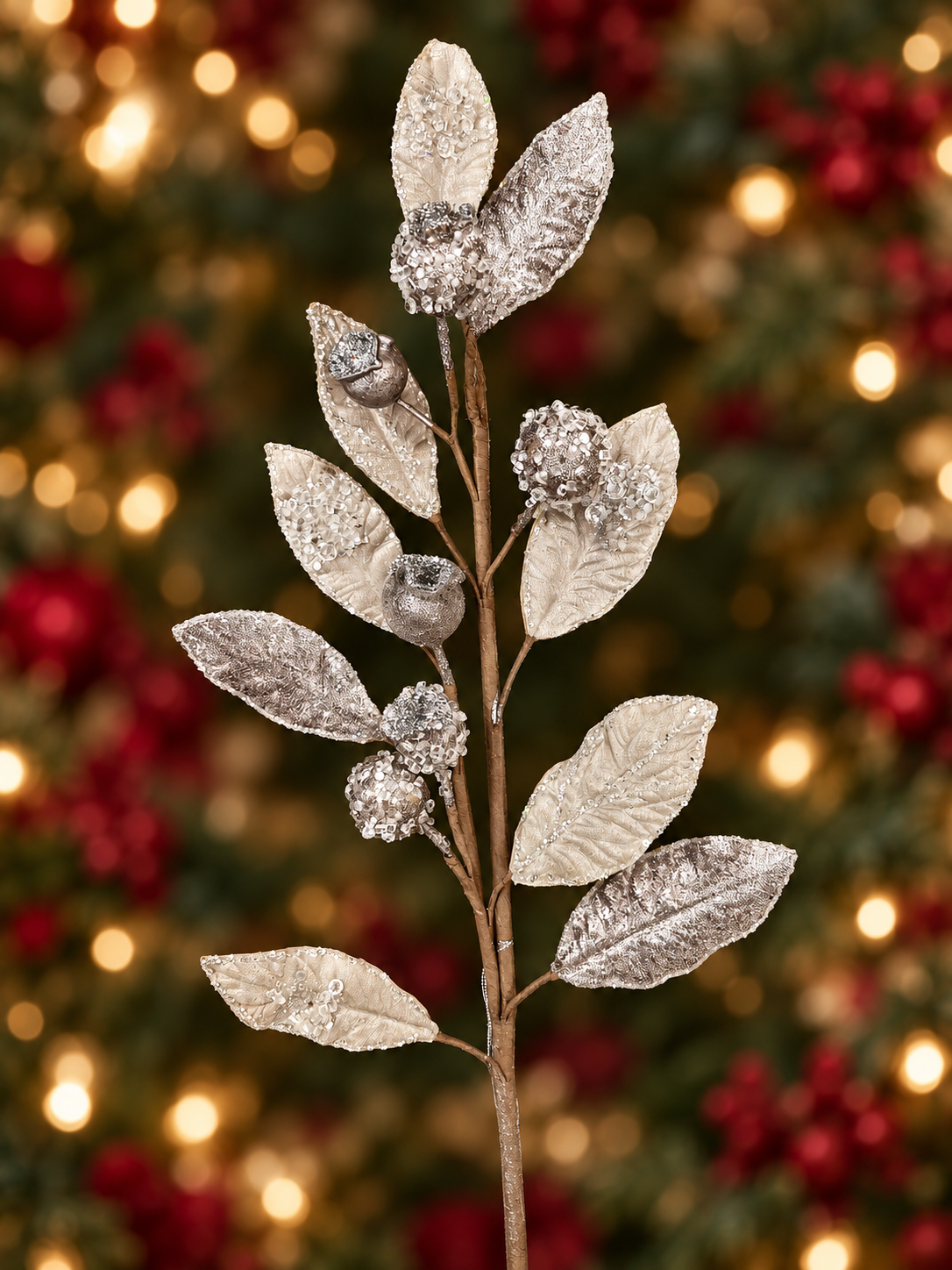 Christmas greenery with warm golden bokeh.png