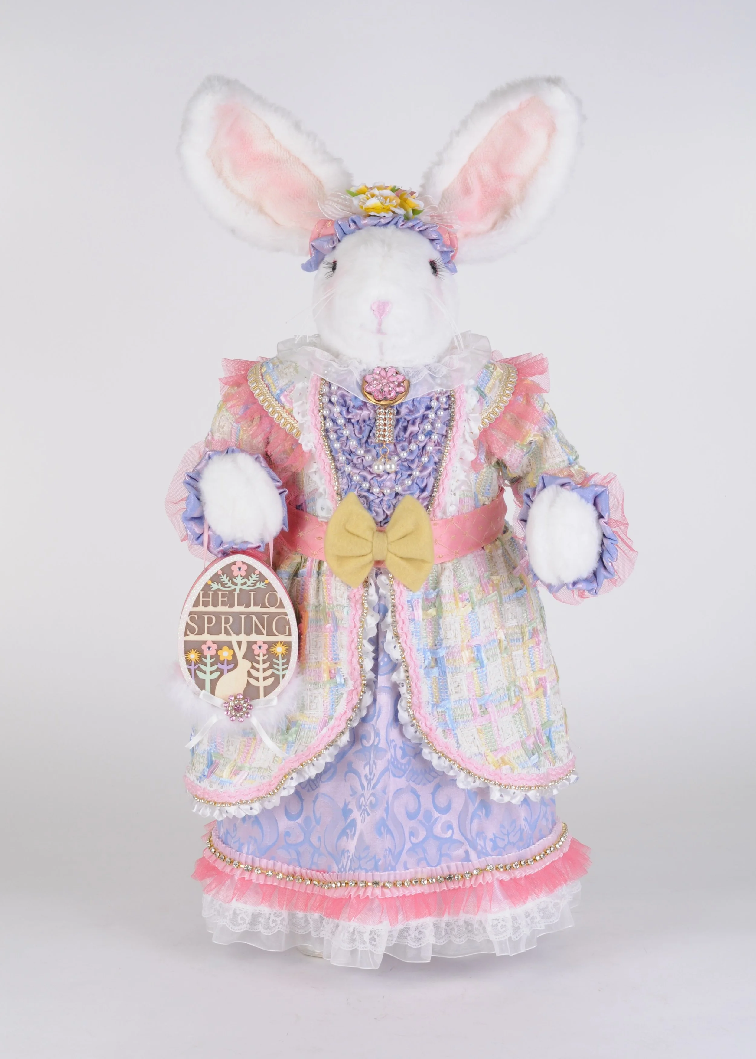Lighted Willow Bunny 29" H