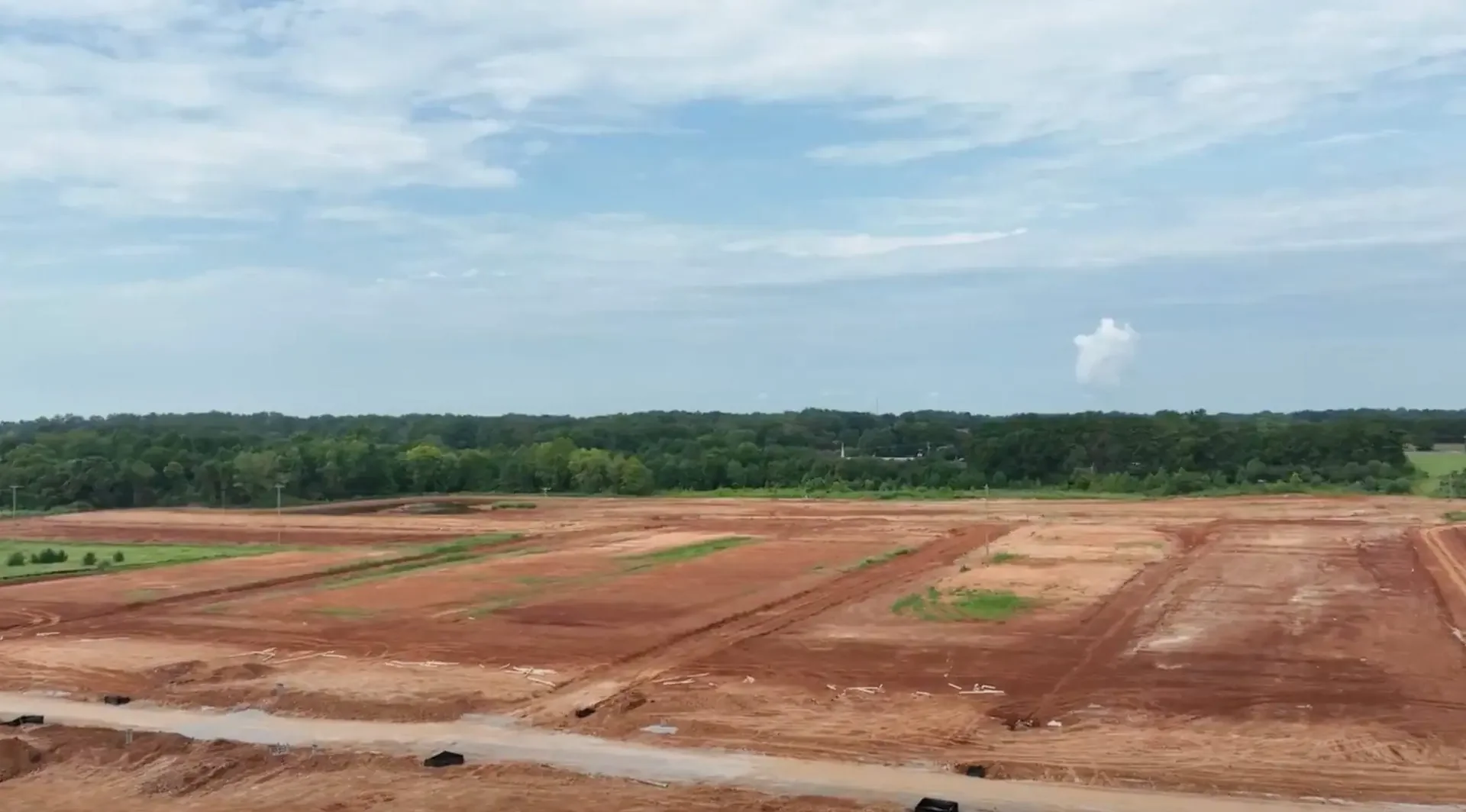 Early Progress with Site Clearing - 2023
