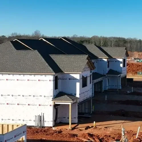 Exterior Image of Framed Townhome - December 2025