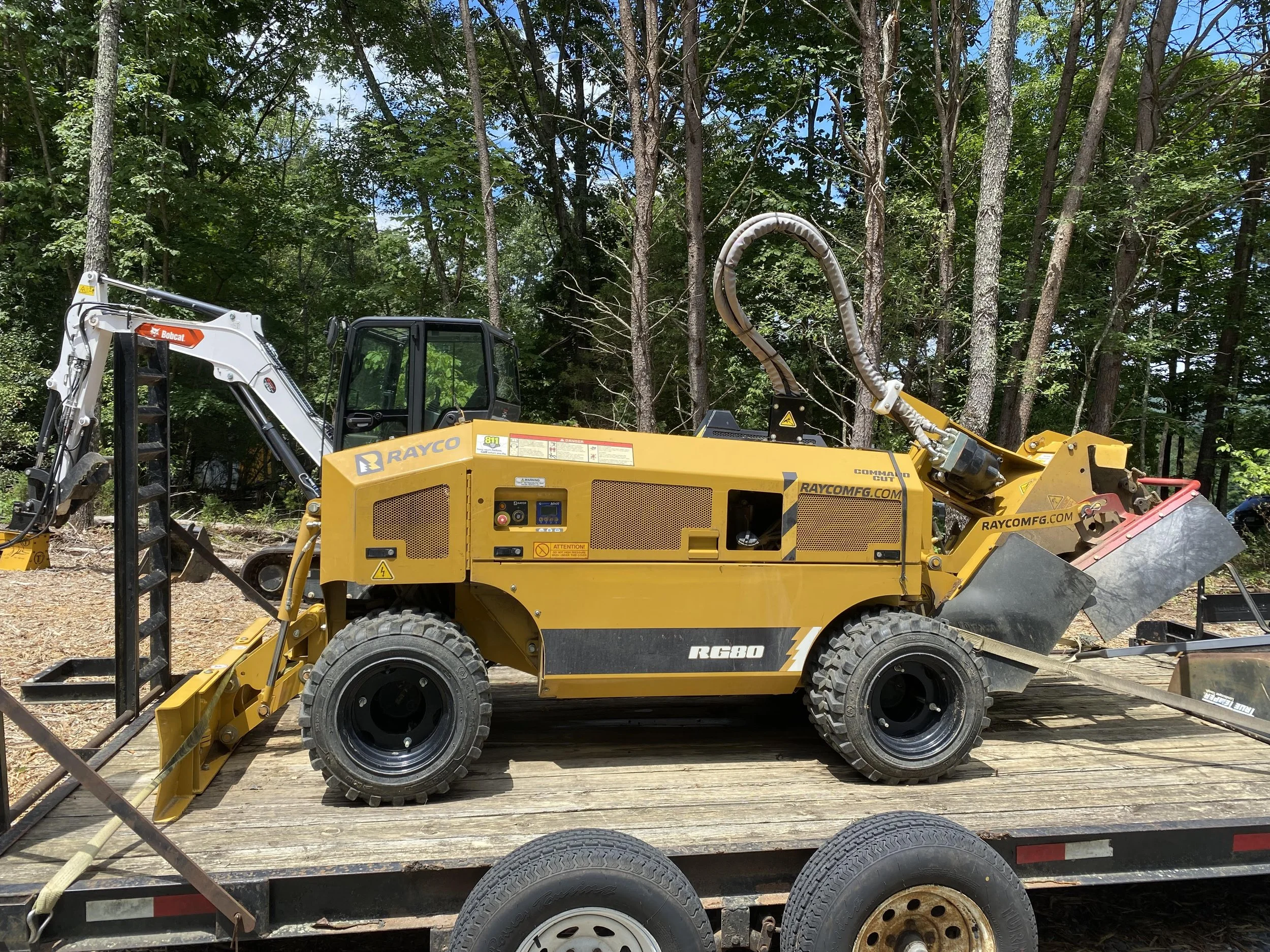 Equipment — COOPER'S STUMP GRINDING INC.