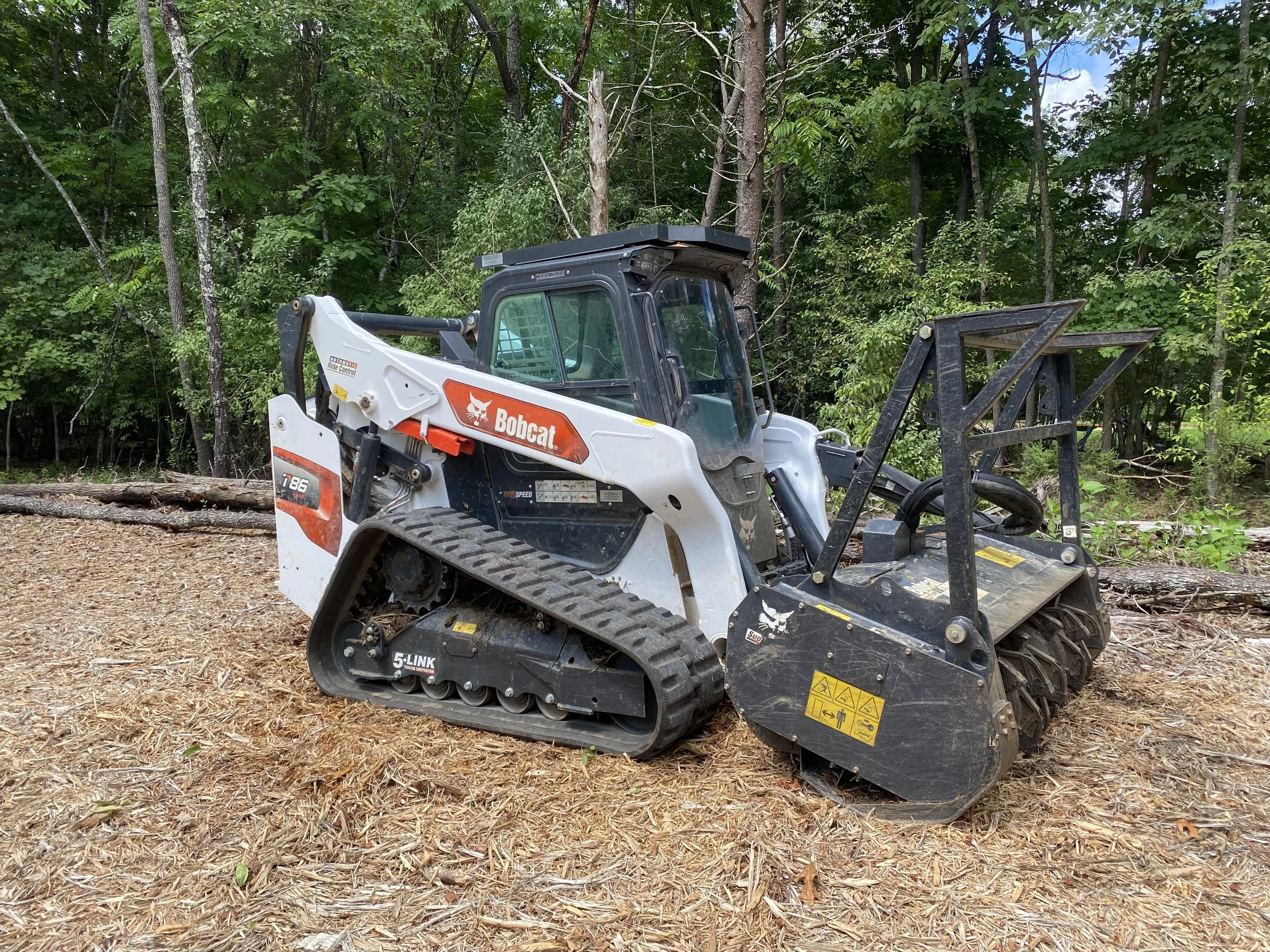 Equipment — COOPER'S STUMP GRINDING INC.