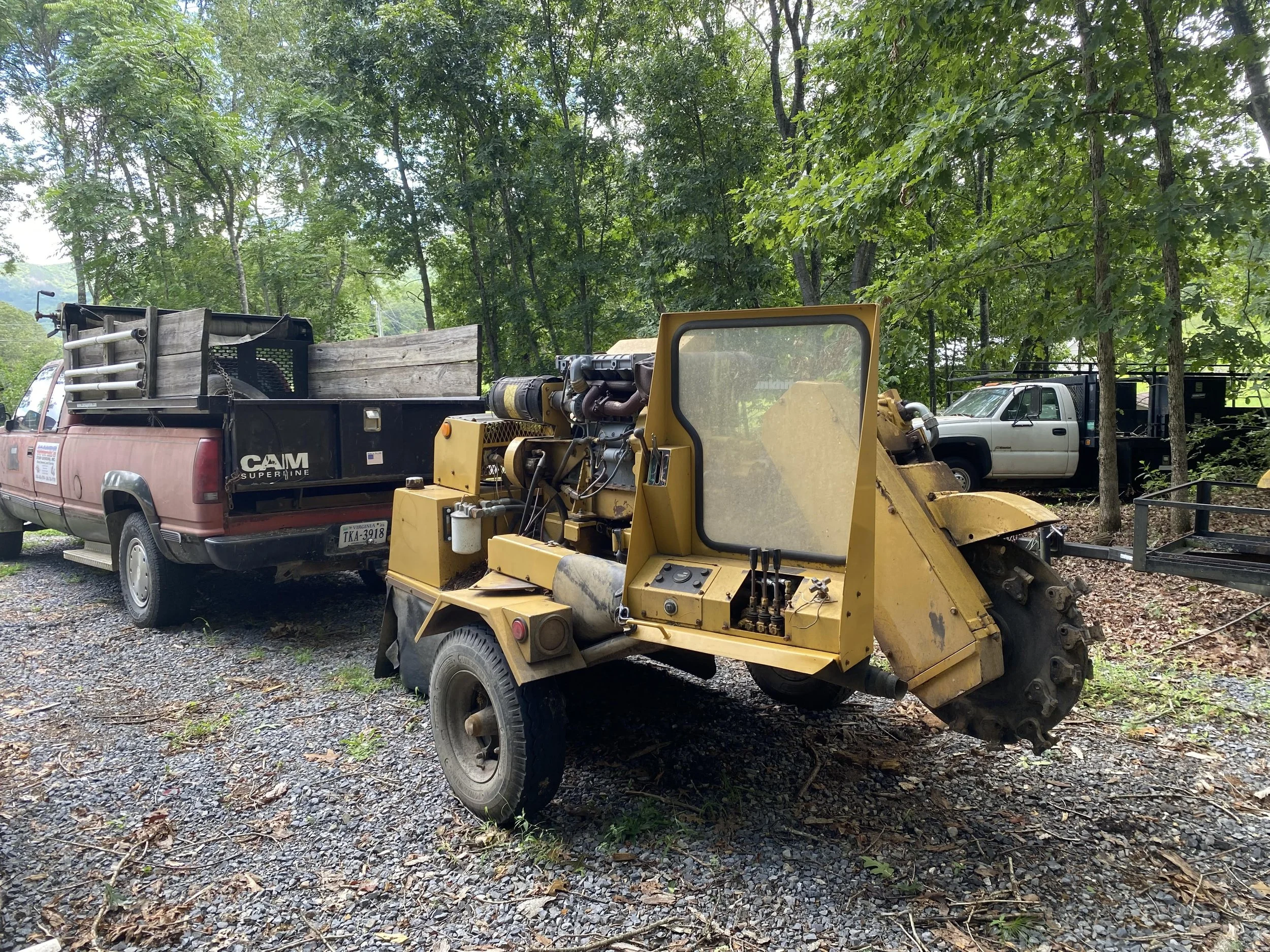 Equipment — COOPER'S STUMP GRINDING INC.