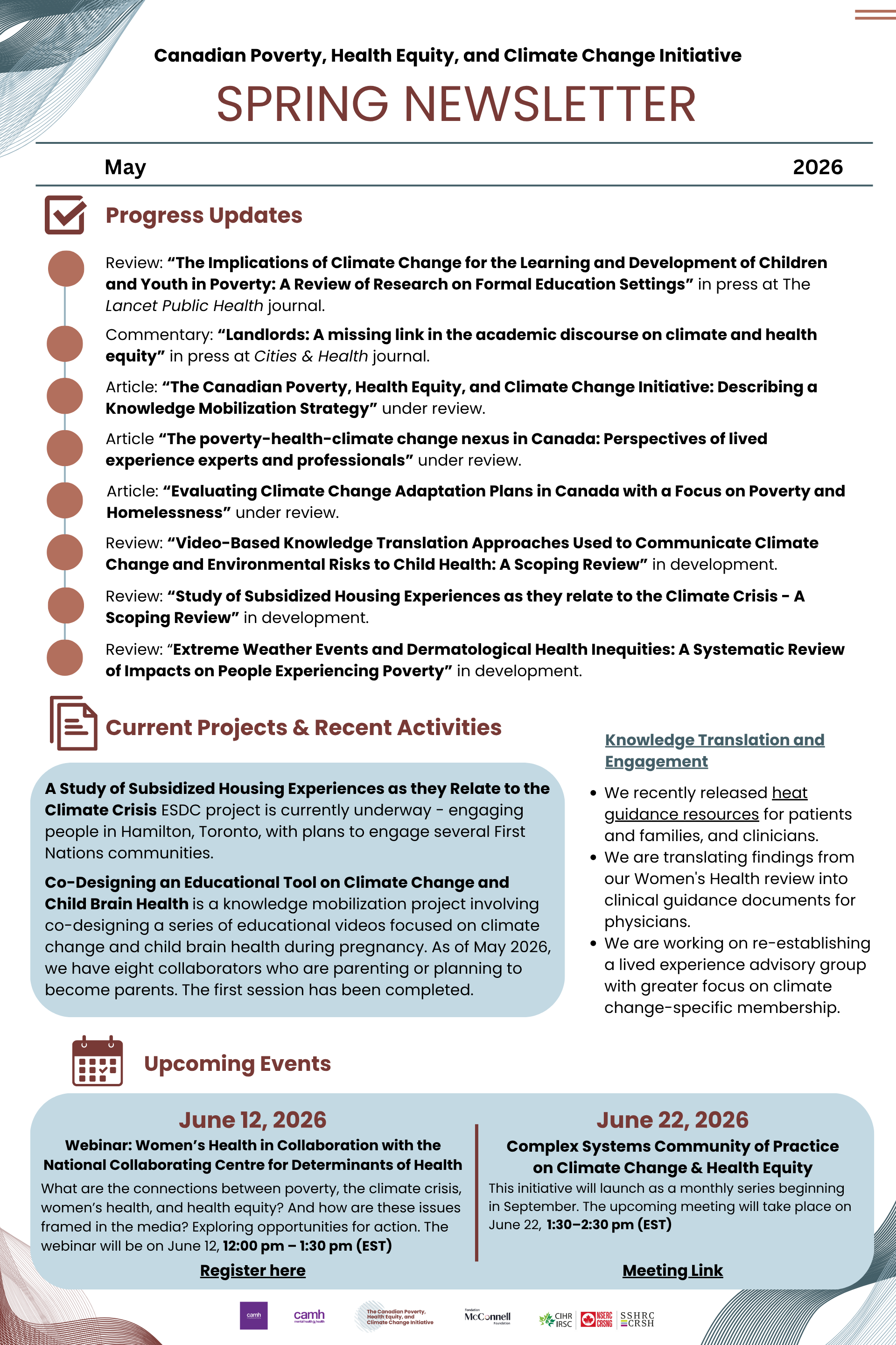 Spring 2026 Newsletter