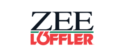 Zee Loffer logo with bold black, red, and green text.