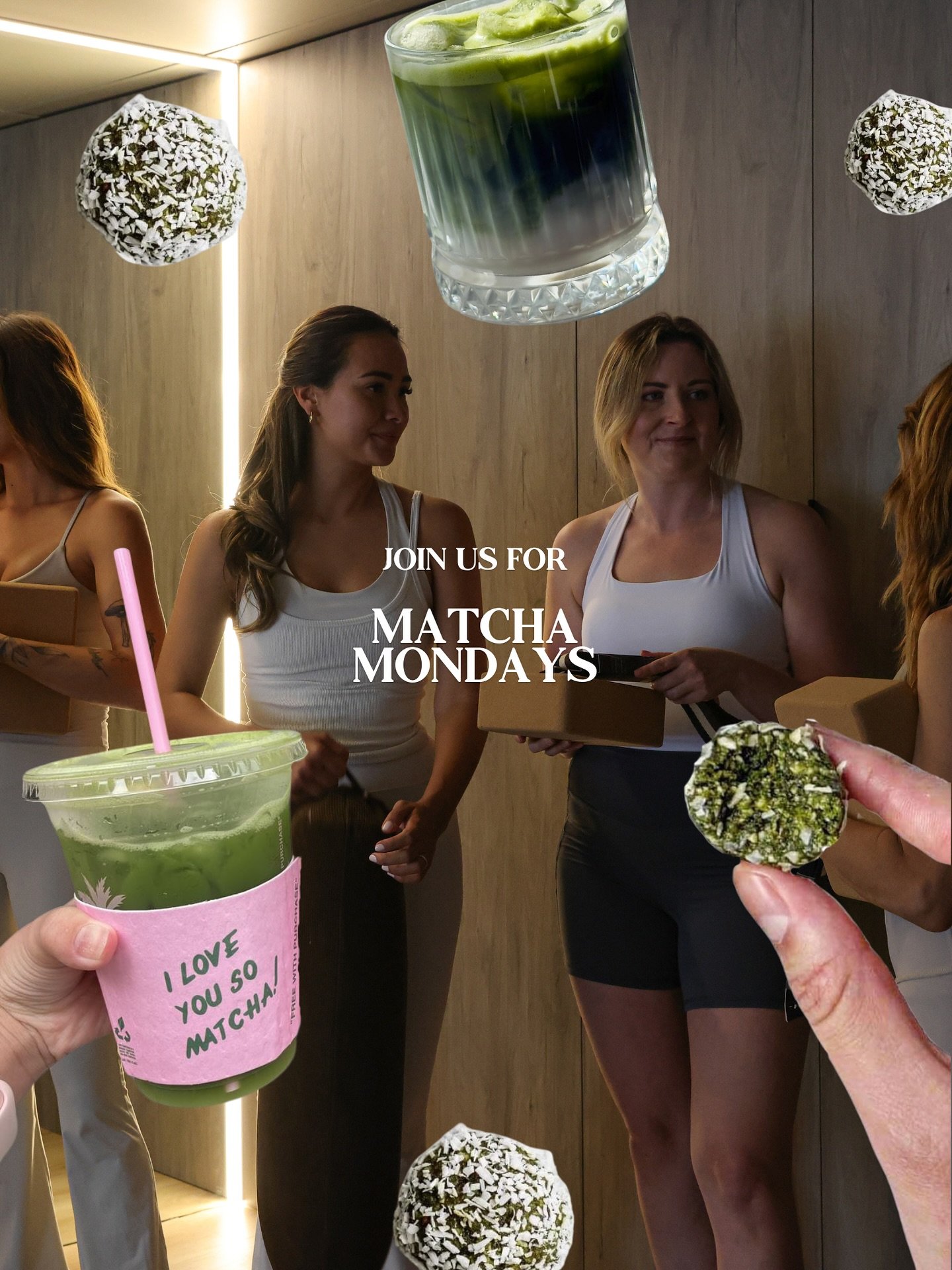 Your new alarm clock ⏰💚 Matcha Mondays are coming to Crows Nest for all our 6-7am class members. Book in your early morning Monday classes now and you&rsquo;ll be spoilt with a warm studio, a big smile and matcha coffee and protein balls. Who is in?