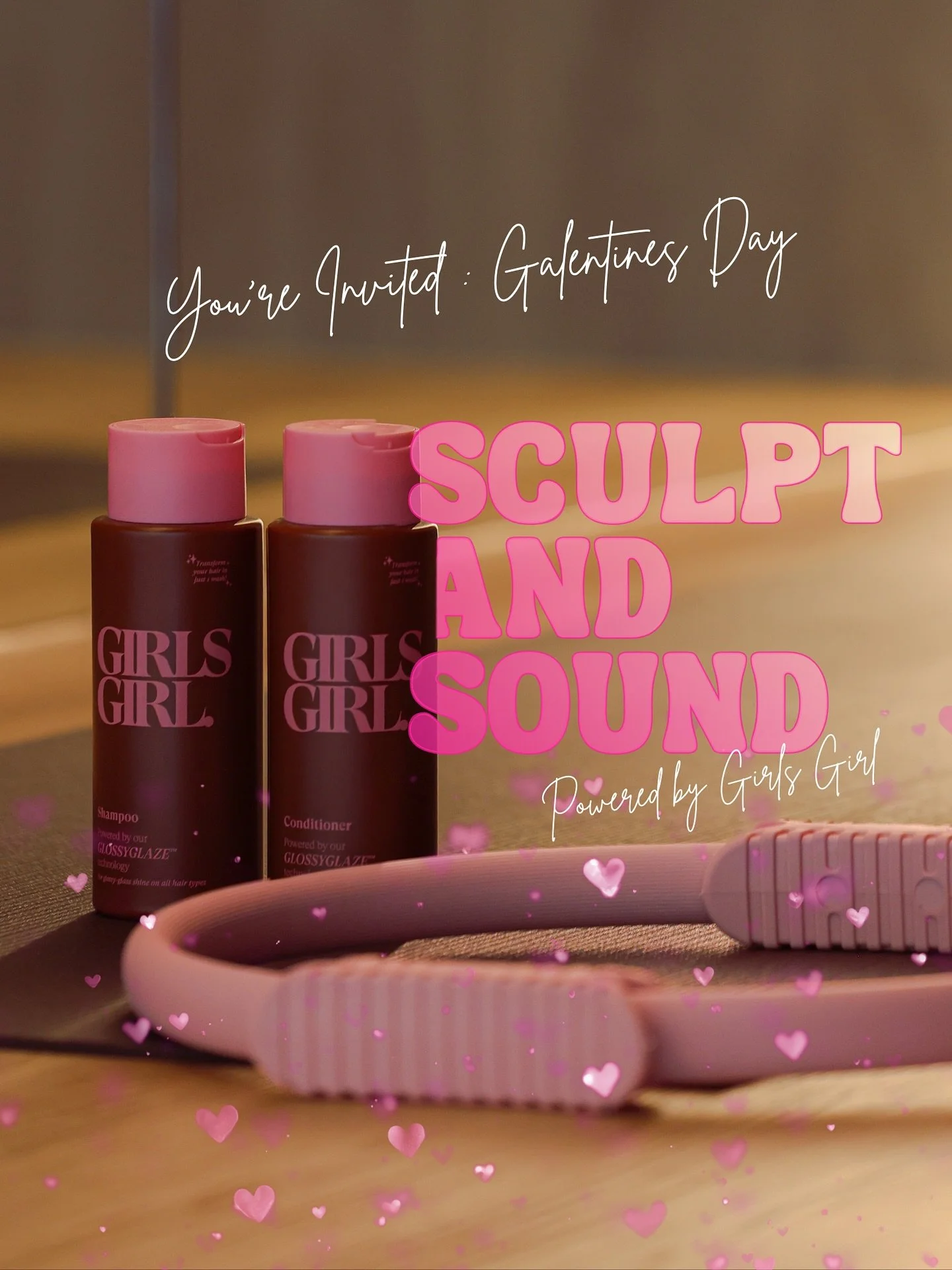 * In our best Shania Twain voice * &ldquo;Let&rsquo;s go girls!&rdquo; 🤠 
We are so excited to be hosting another incredible event ✨Galentine&rsquo;s Day Sculpt &amp; Sound | Powered by @girlsgirllovesyou ✨

This February 15th, grab your cutest pink