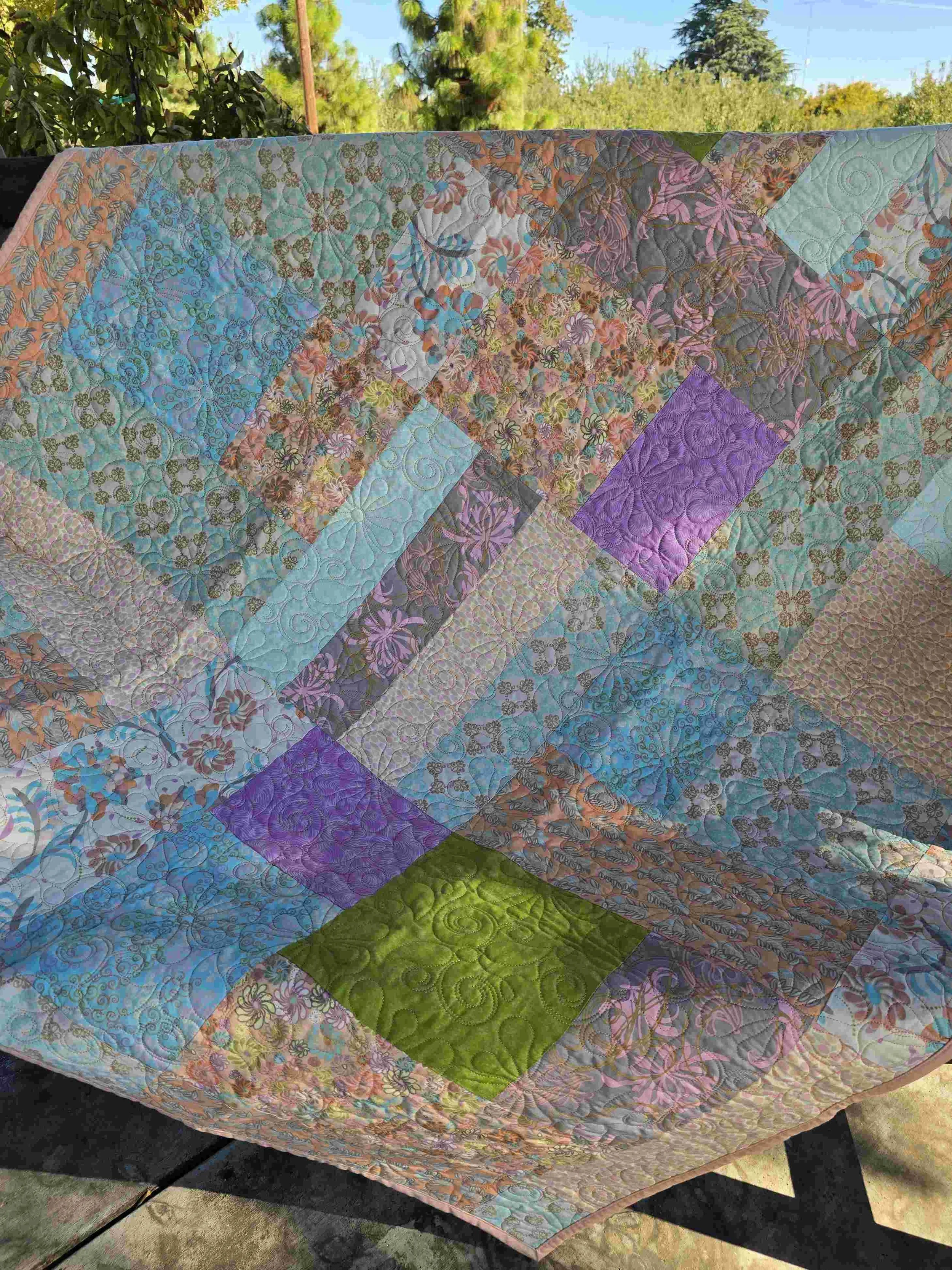 Afternoon Tea Party 50" x 66" Quilt