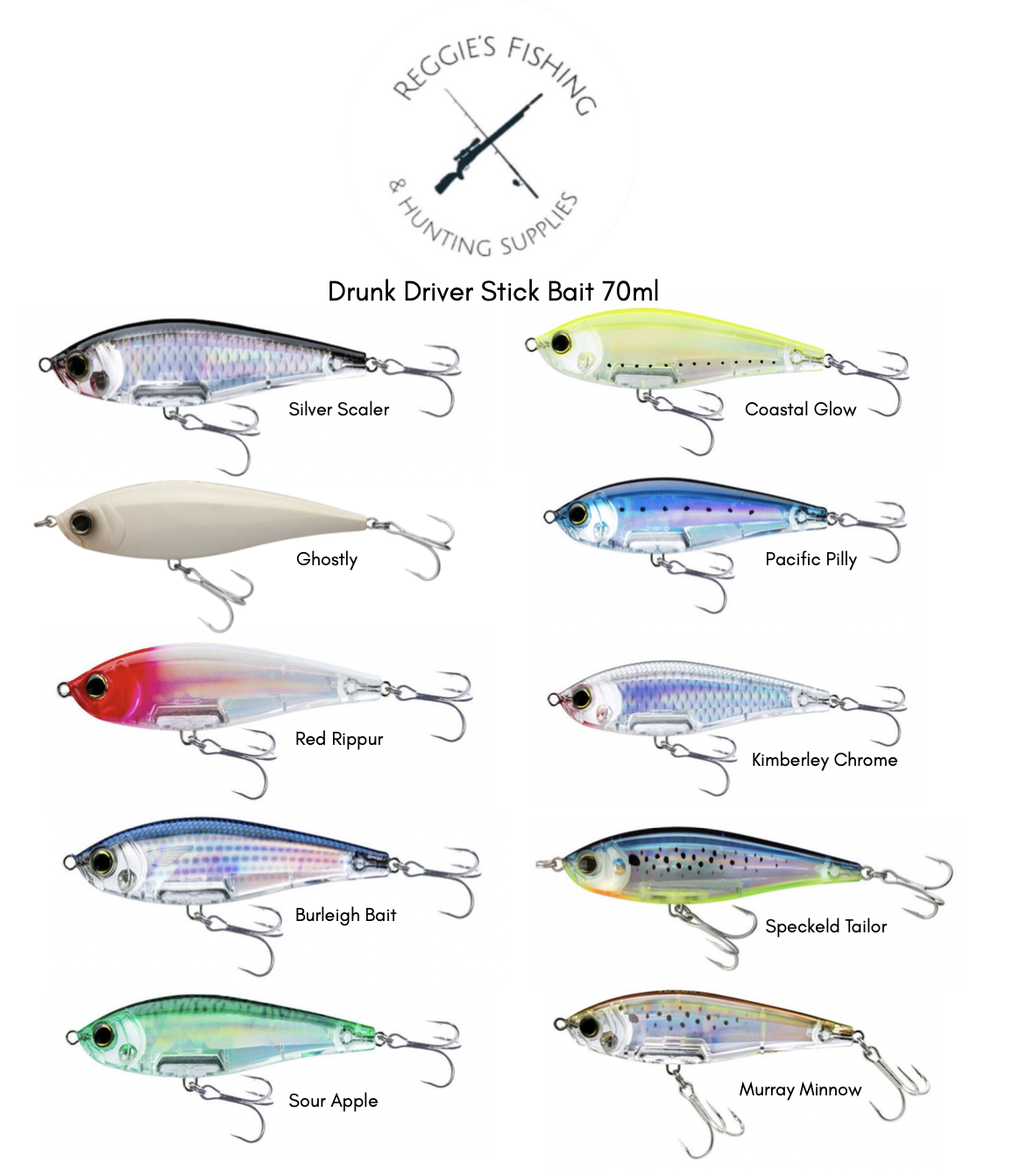 Drunk Driver Stick-Bait 70mm
