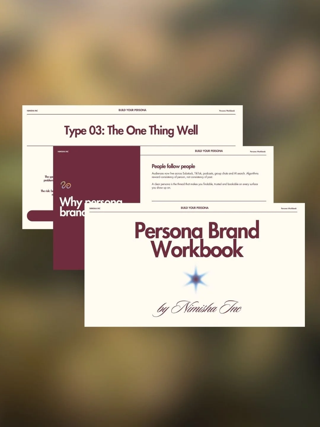 The Persona Brand Workbook
