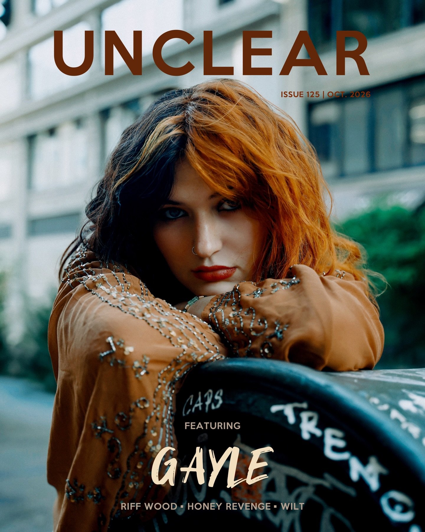 October cover story 🖤✨
@unclearmag caught up with GAYLE in NYC for their cover story. You can read the full feature at unclearmag.com/issues

Unclear Magazine (@unclearmag)
Photos: Cami Liberty (Twitter/Instagram: @camiliberty)
Article: Emma Schoors