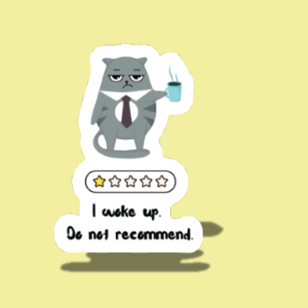 Cat wokeup: 1 star review