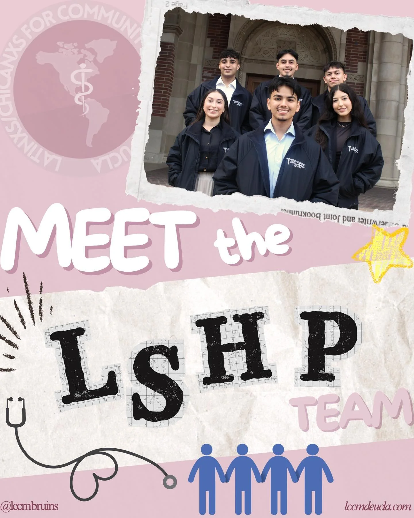 ⚕️Introducing LSHP: Latino Student Health Project!⚕️

LSHP is on a mission to promote preventive health education and increase access to vital health services in medically underserved communities.🩺🤍Through organized health fairs and educational wor
