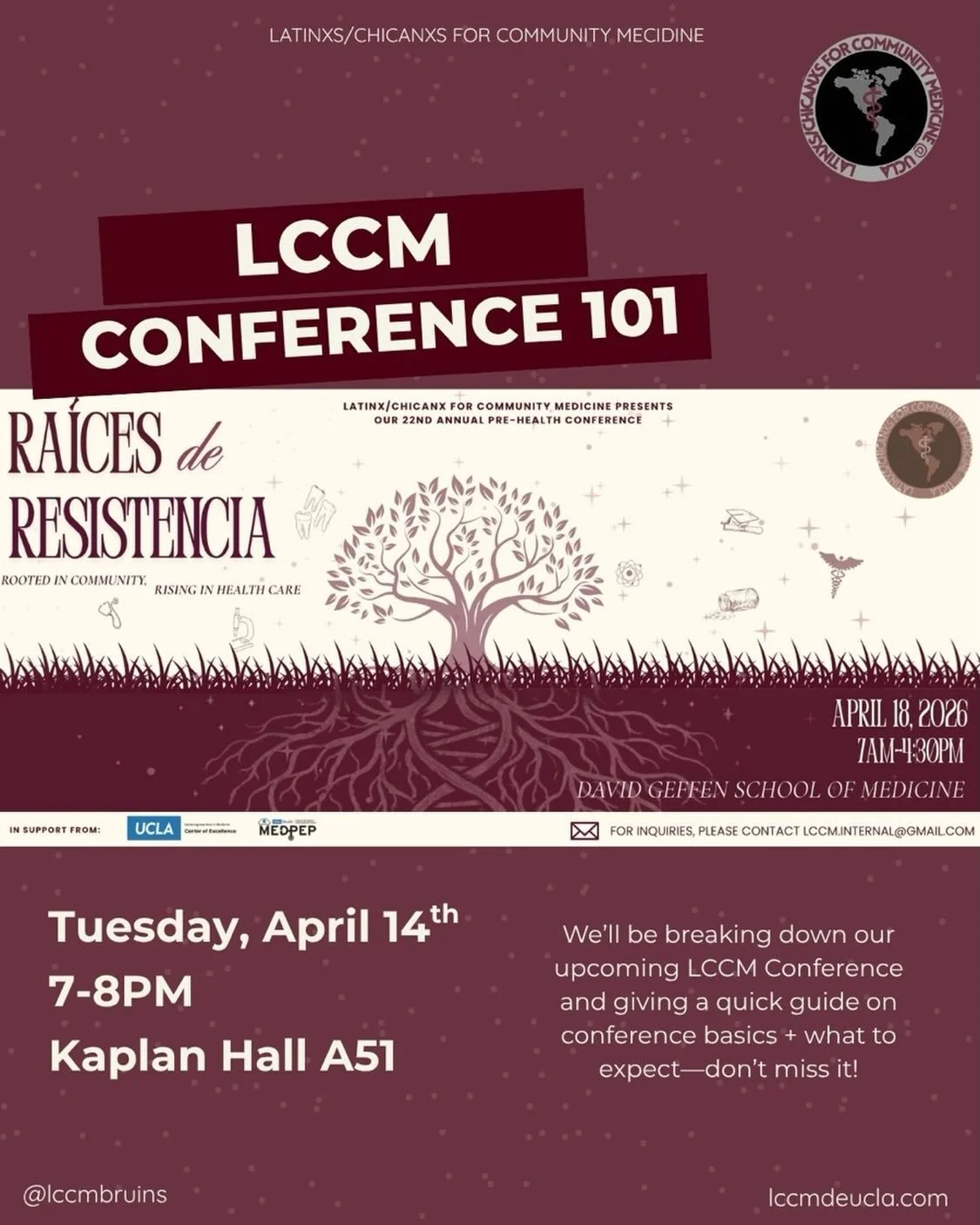Holaaaa LCCMers! Happy Week 3! 💛

With our conference just around the corner, we&rsquo;re excited to invite you to LCCM Conference 101 ✨ We&rsquo;ll be breaking down everything you need to know&mdash;from what to expect, how to prepare, and key conf
