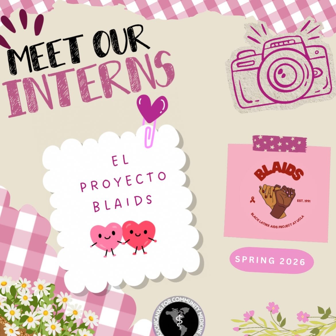 Meet our Spring 2026 BLAIDS Interns 🌸✨
We&rsquo;re so excited to welcome them to the Black and Latinx AIDS Project team this quarter! They&rsquo;ll be engaging in community outreach, building meaningful connections, and supporting initiatives focuse