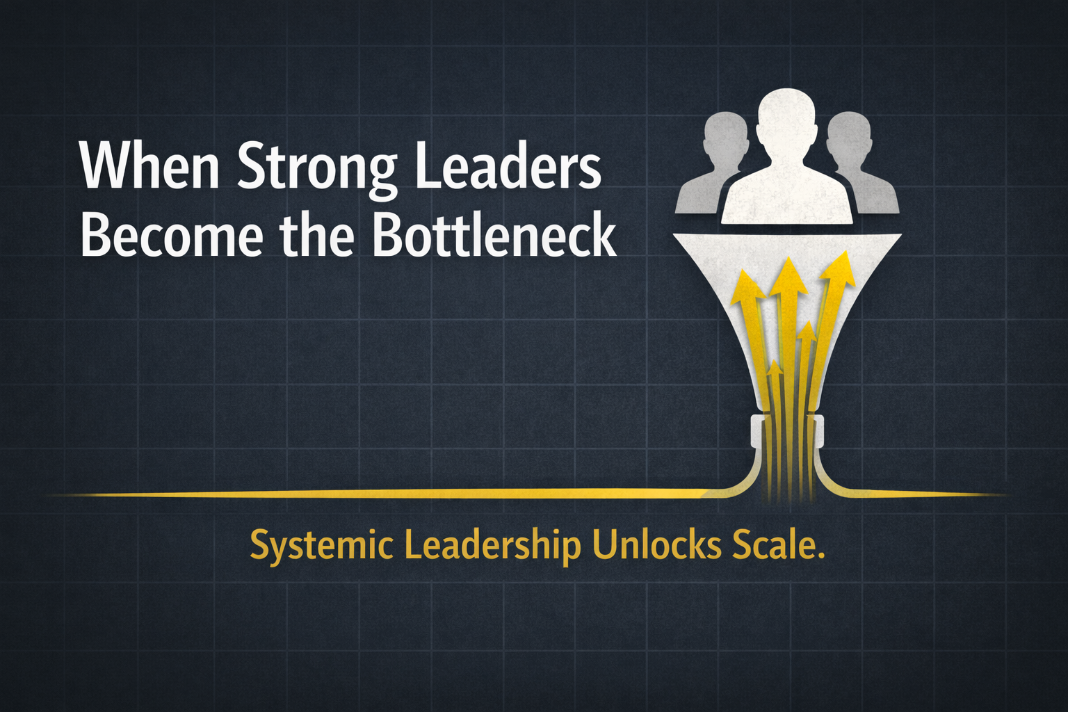 When Strong Leaders Become the Bottleneck