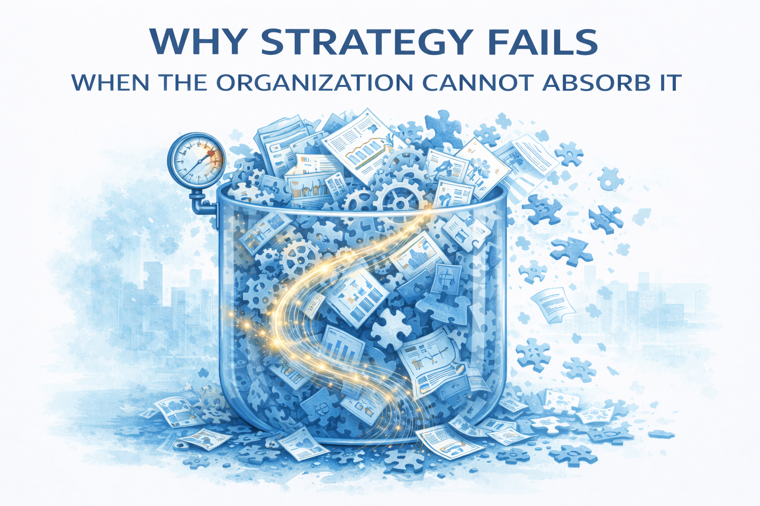 Why Strategy Fails When the Organization Cannot Absorb It