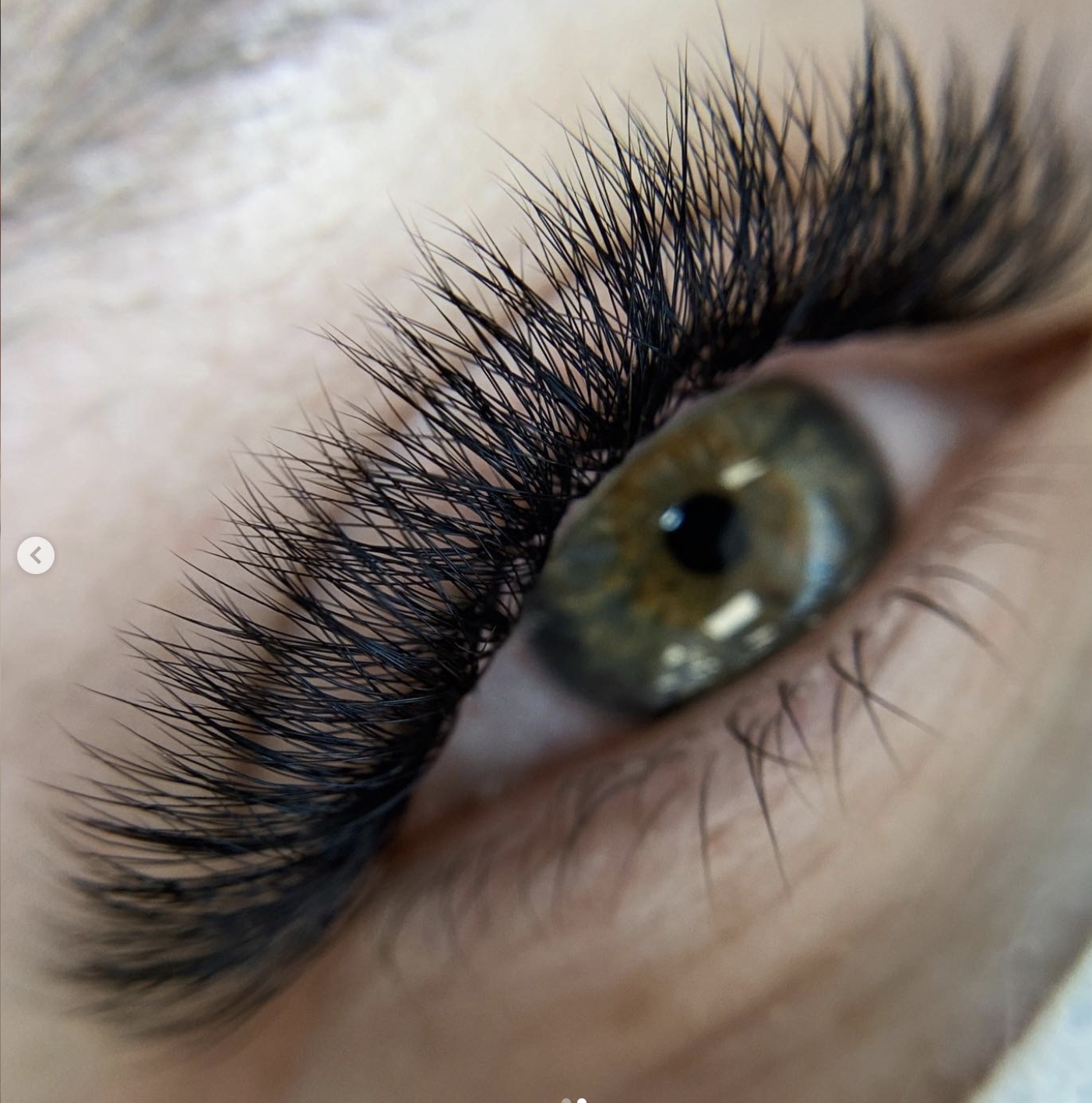 Mega volume lash extensions in Richmond VA at Extended Studio